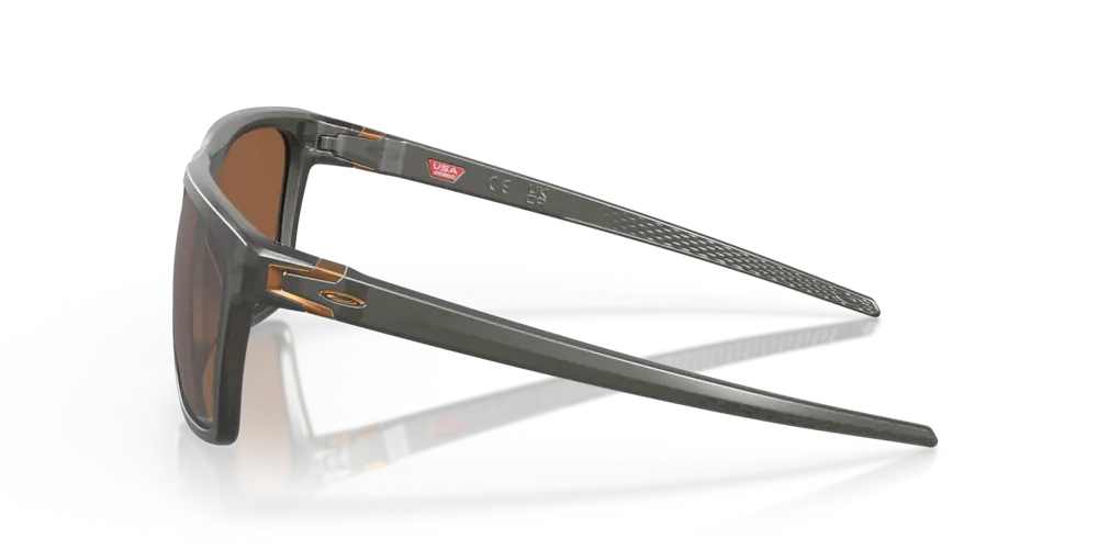 Oakley Okulary przeciwsłoneczne LEFFINGWELL Matte Grey Smoke, Prizm Tungsten OO9100-02