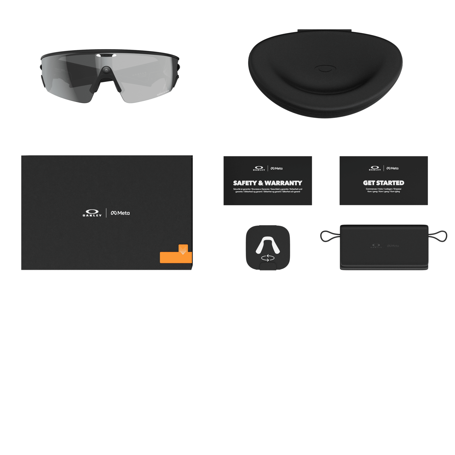 Oakley Meta Vanguard - sportowe okulary Meta AI z kamerą OW8001-07