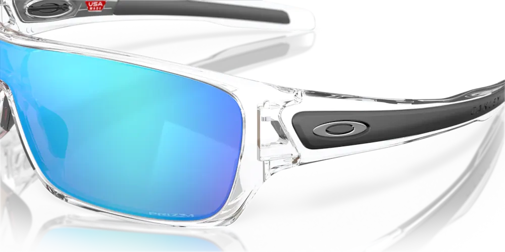 Oakley Sunglasses TURBINE ROTOR Polished Clear/Prizm Sapphire OO9307-29