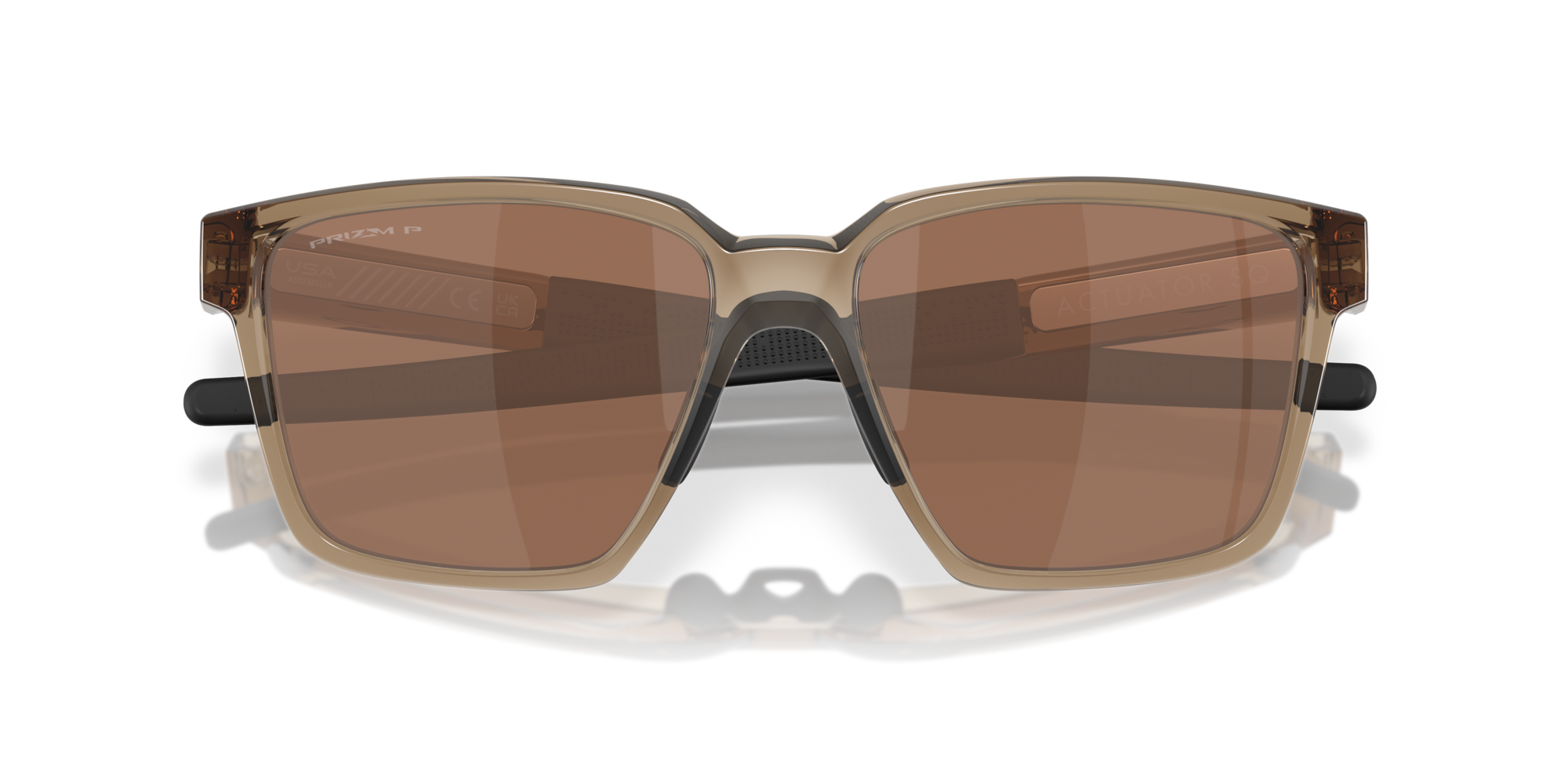 Oakley Okulary przeciwsłoneczne ACTUATOR SQ Brown Smoke / Prizm Tungsten Polarized OO9430-04