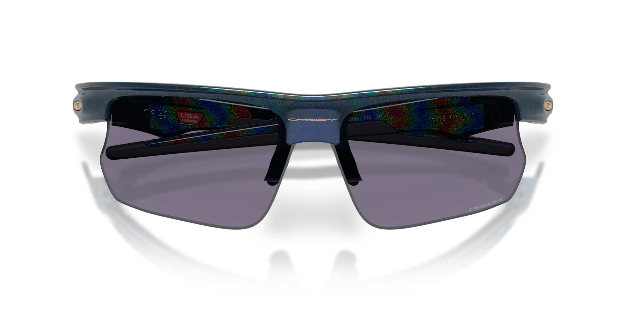 Oakley Okulary przeciwsłoneczne Bisphaera Abyss Spacedust / Prizm Grey OO9400-26