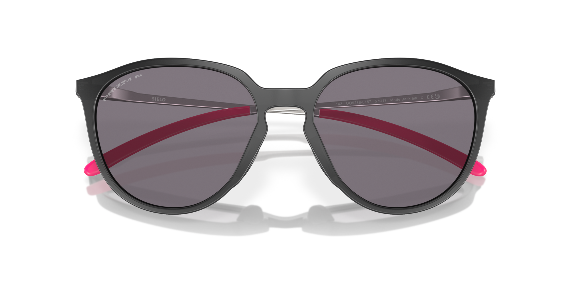 Oakley Okulary przeciwsłoneczne SIELO Matte Black Ink/Prizm Grey Polarized OO9288-01