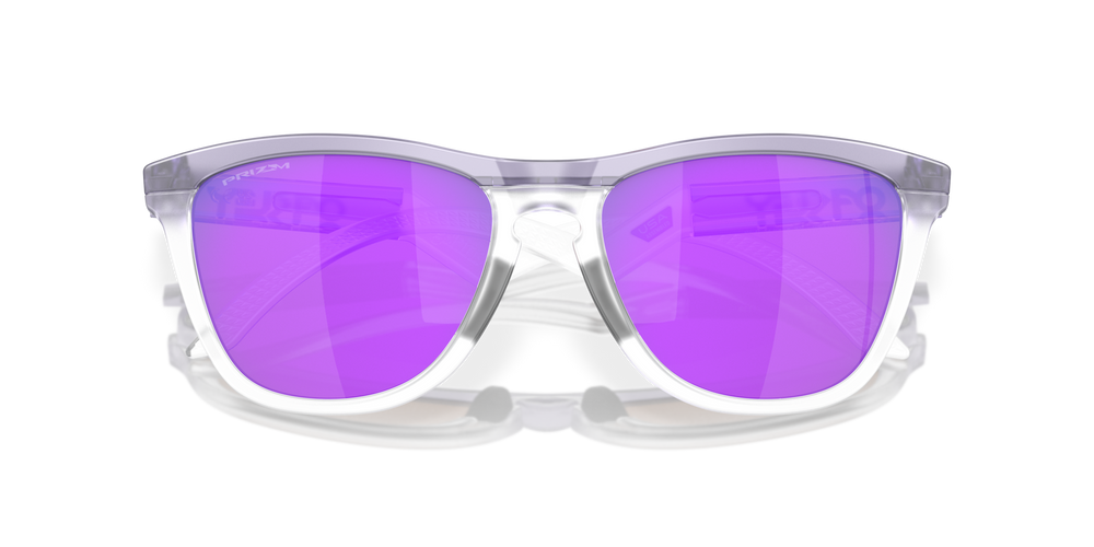 Oakley Okulary przeciwsłoneczne FROGSKINS HYBRID Matte Lilac/Matte Clear/Prizm Violet OO9289-01