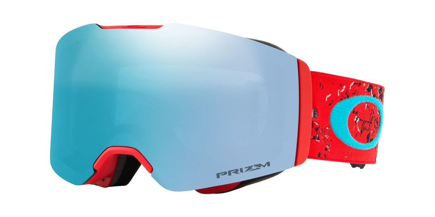 Oakley Goggles Fall Line Arctic Fracture Red Sea / Prizm Snow Sapphire Iridium OO7085-23