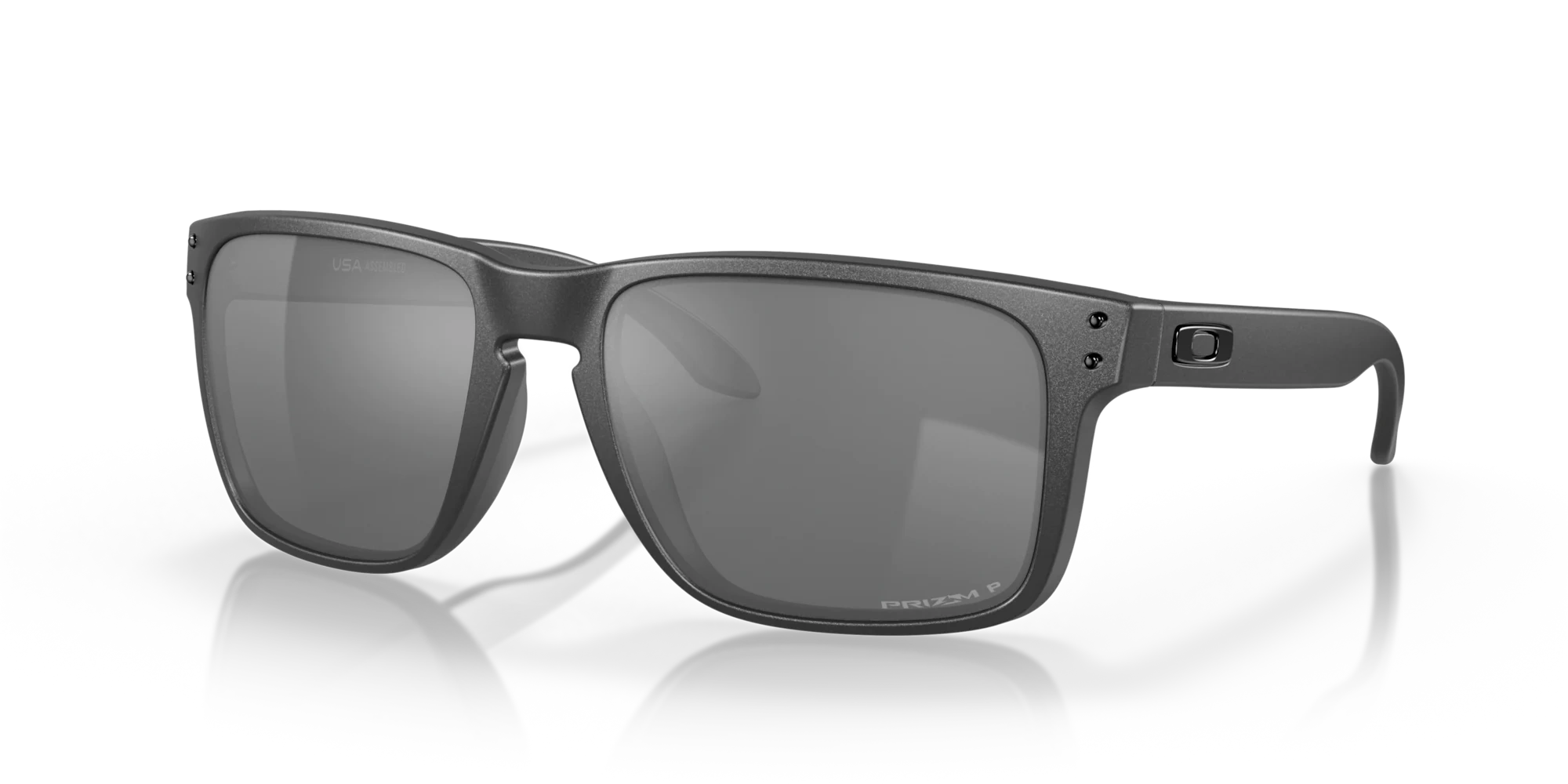 Oakley Okulary przeciwsłoneczne HOLBROOK XL Steel, Prizm Black Polarized OO9417-30