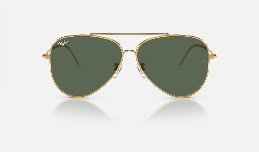 Ray-Ban Okulary przeciwsłoneczne AVIATOR REVERSE RBR0101S-001/VR