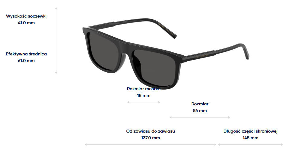 Dolce & Gabbana Okulary przeciwsłoneczne DG4542-501/87
