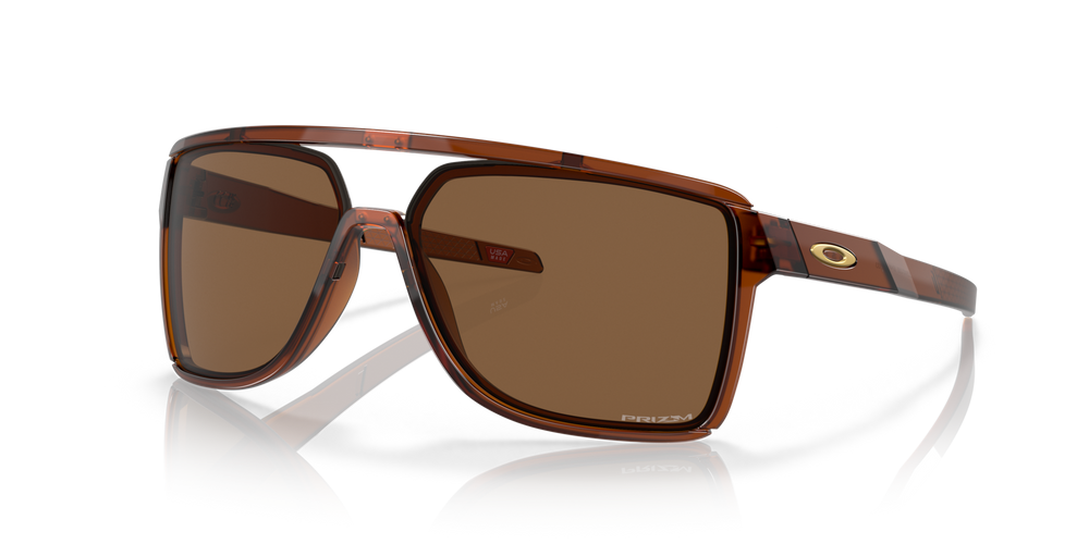 Oakley Okulary przeciwsłoneczne Castel Rootbeer, Prizm Bronze OO9147-03