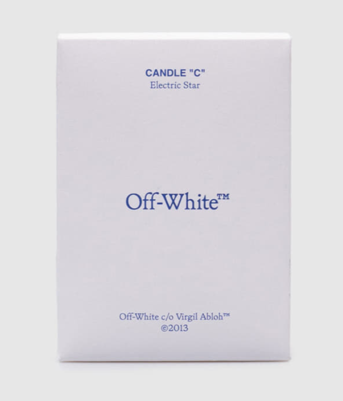 Scented candle Off-White™ BEAUTY  CANDLE "C" ELECTRIC STAR (200 gr)