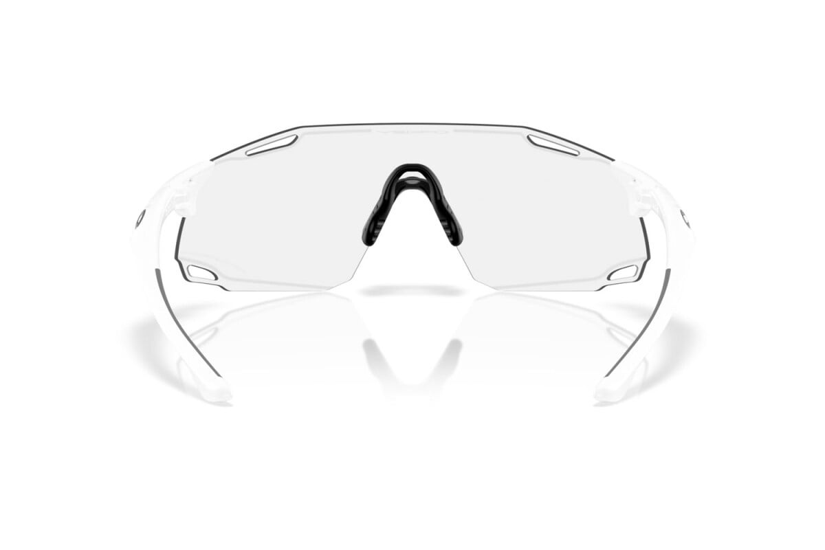 Oakley Okulary przeciwsłoneczne CYBR DYNO Matte White / Clear To Black Iridium Photochromic OO9513D-01