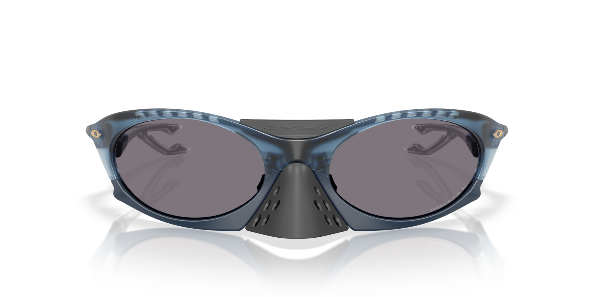 Oakley Okulary przeciwsłoneczne PLANTARIS Matt Transparent Abyss / Prizm Grey Polarized OO9437-09
