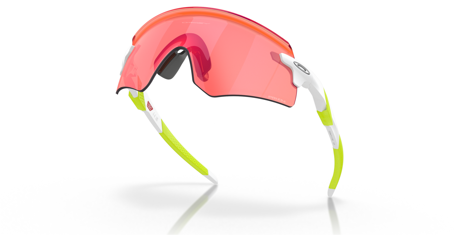 Oakley Okulary przeciwsłoneczne ENCODER Matte White / Prizm Field OO9471-17