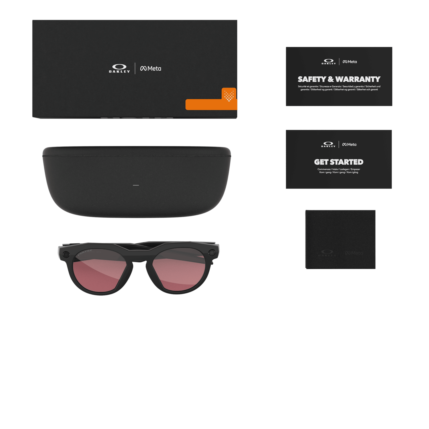Oakley Meta HSTN - okulary Meta AI z kamerą OW8002-09