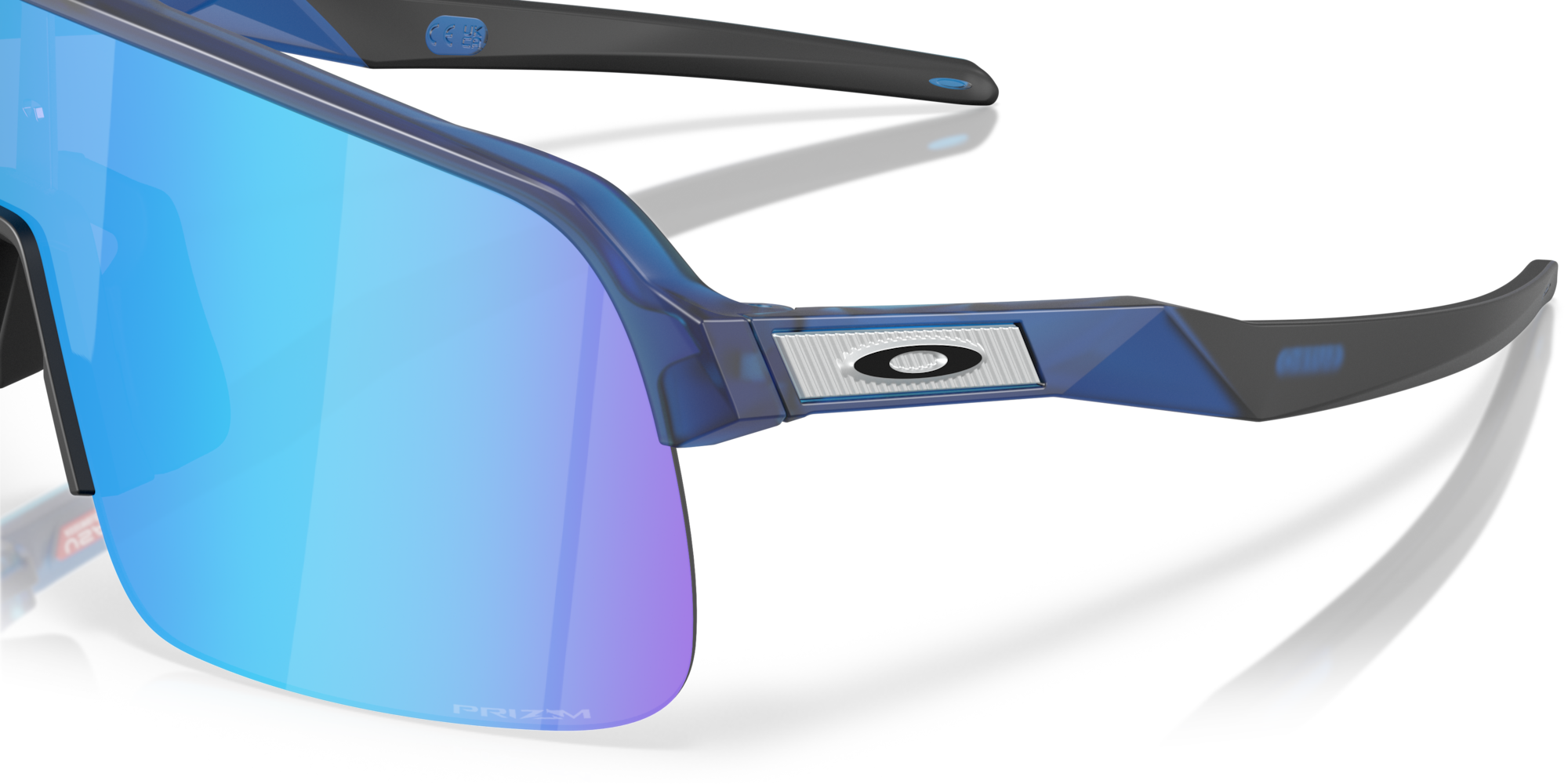 Oakley Okulary przeciwsłoneczne SUTRO LITE S Matte transparent blue / Prizm sapphire OO9496-03