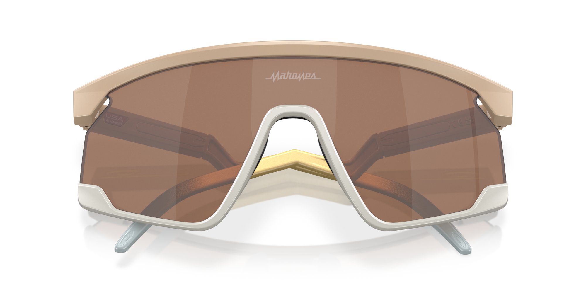 Oakley Sunglasses BXTR Patrick Mahomes II Collection Matte Terrain Tan/Prizm Tungsten OO9280-08