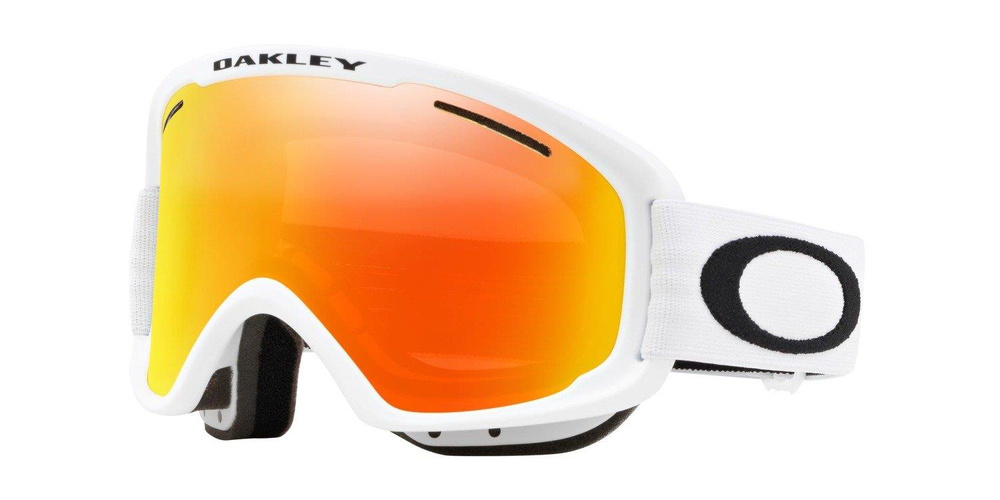 Oakley Goggles O Frame 2.0 XM MATTE WHITE / Fire Iridium & Persimmon OO7066-56
