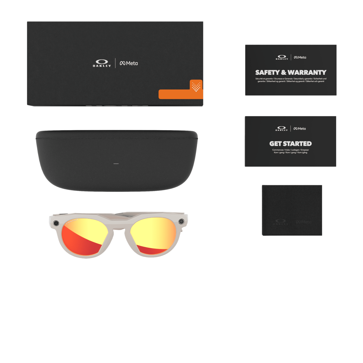 Oakley Meta HSTN - okulary Meta AI z kamerą OW8002-04