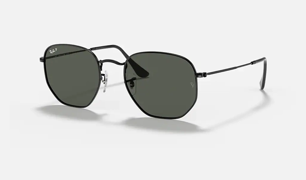 Ray-Ban Okulary przeciwsłoneczne z polaryzacją HEXAGONAL FLAT LENSES RB3548N - 002/58
