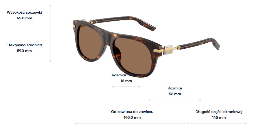Dolce & Gabbana Okulary przeciwsłoneczne DG4546-502/73