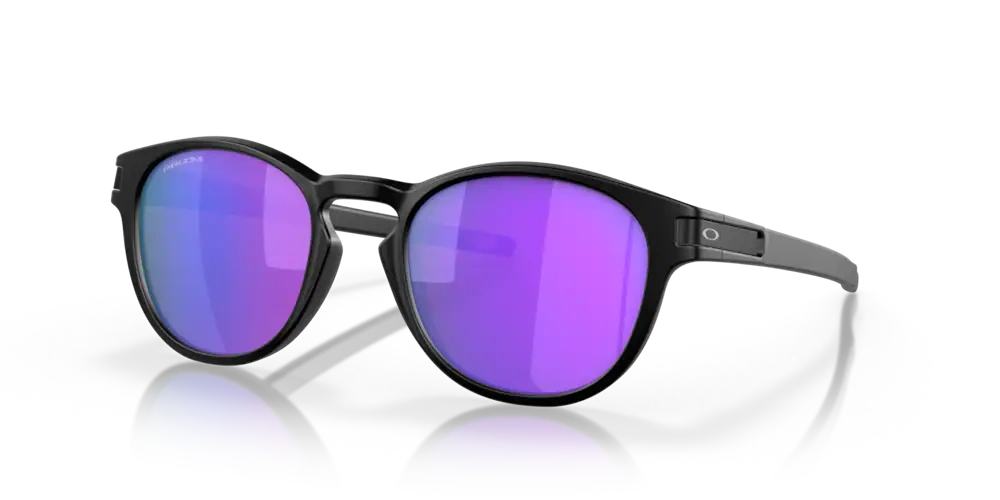 Oakley Okulary przeciwsłoneczne LATCH Matte Black/Prizm Violet OO9265-55