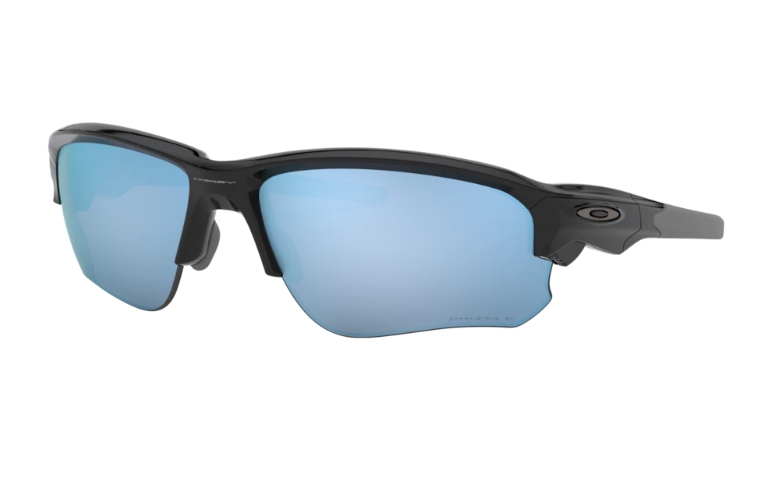 Oakley Sunglasses FLAK® DRAFT Polished Black Prizm Deep Water Polarized OO9364-06
