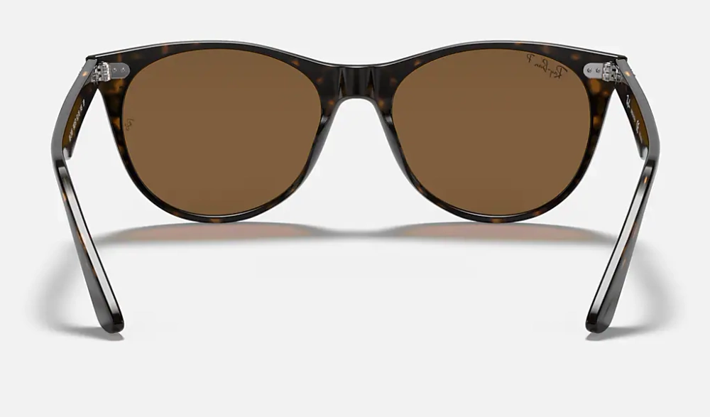 Ray-Ban Okulary przeciwsłoneczne z polaryzacją WAYFARER II  RB2185-902/57