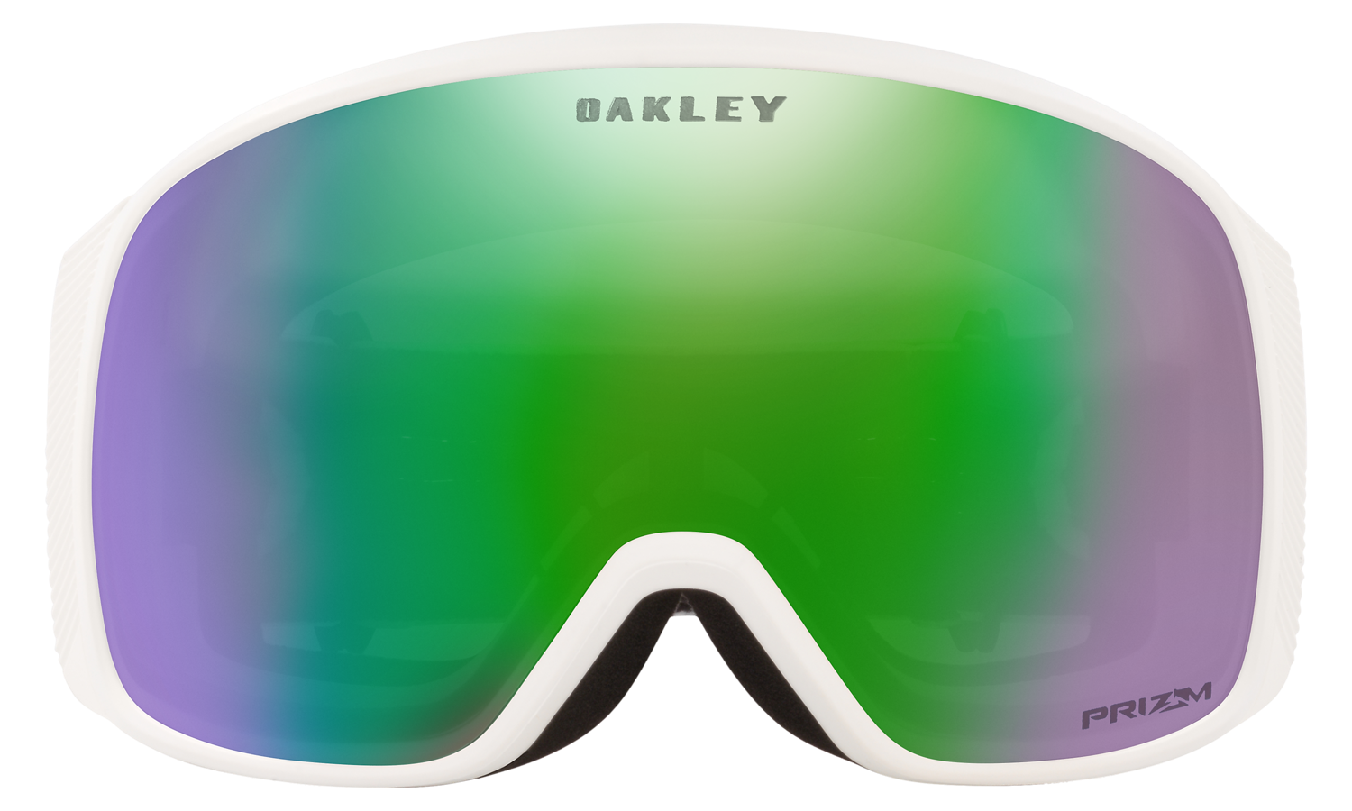 OAKLEY Gogle zimowe FLIGHT TRACKER XL Matte White/Prizm Snow Jade Iridium OO7104-13