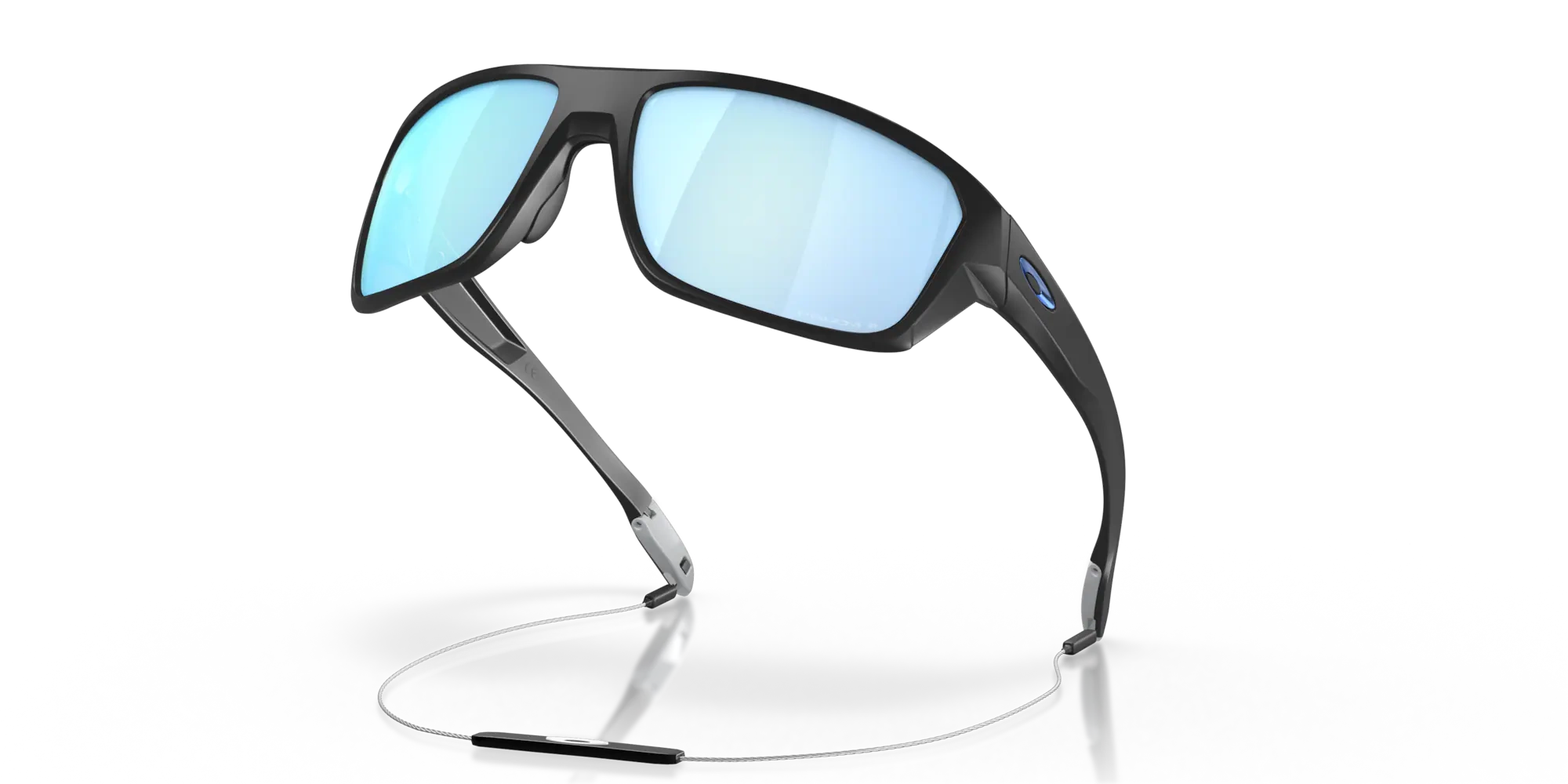 Oakley Okulary przeciwsłoneczne SPLIT SHOT Matte Black/Prizm Deep H2O Polarized OO9416-06