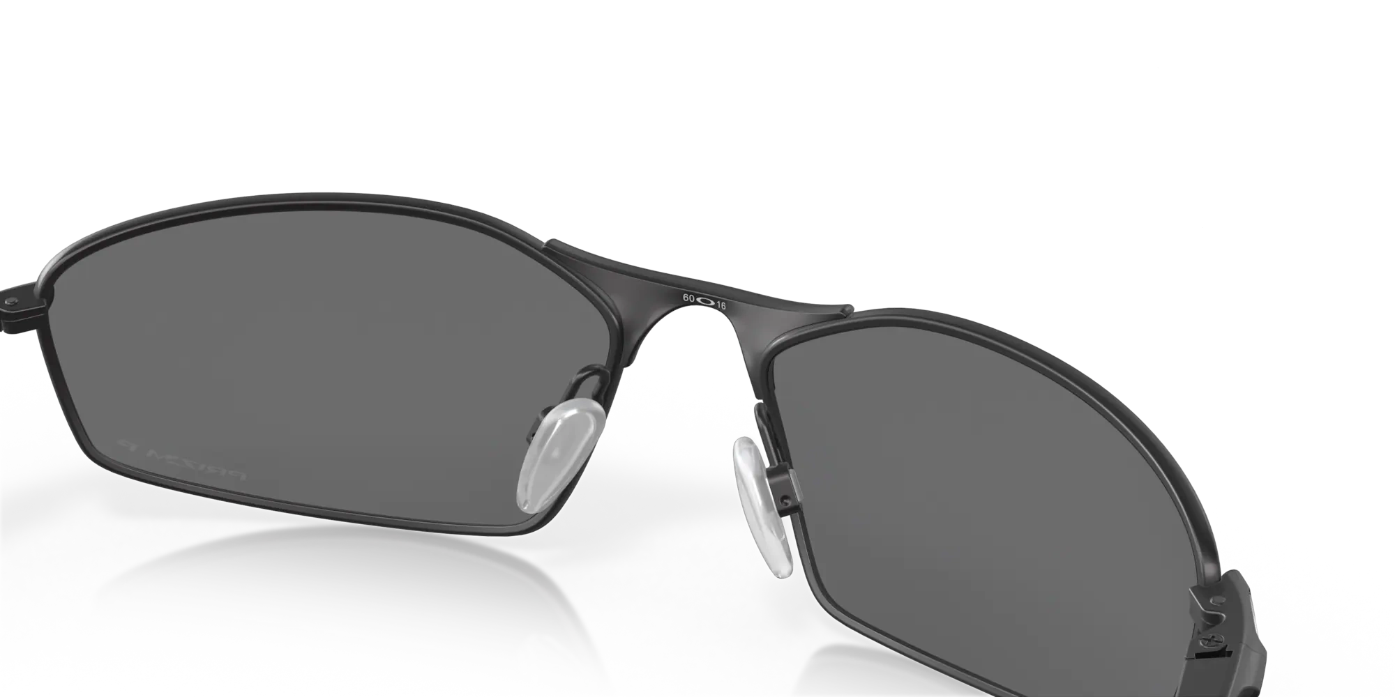 Oakley Sunglasses WHISKER Satin Black/Prizm Black Polarized OO4141-03