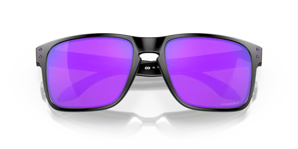 Oakley Okulary przeciwsłoneczne HOLBROOK XL Matte Black/Prizm Violet OO9417-20