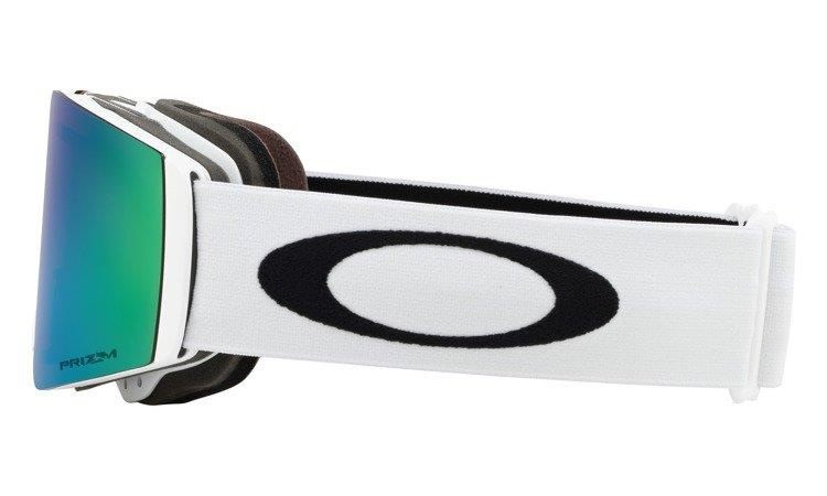 Gogle Oakley FALL LINE Matte White/Prizm Snow Jade Iridium OO7085-09