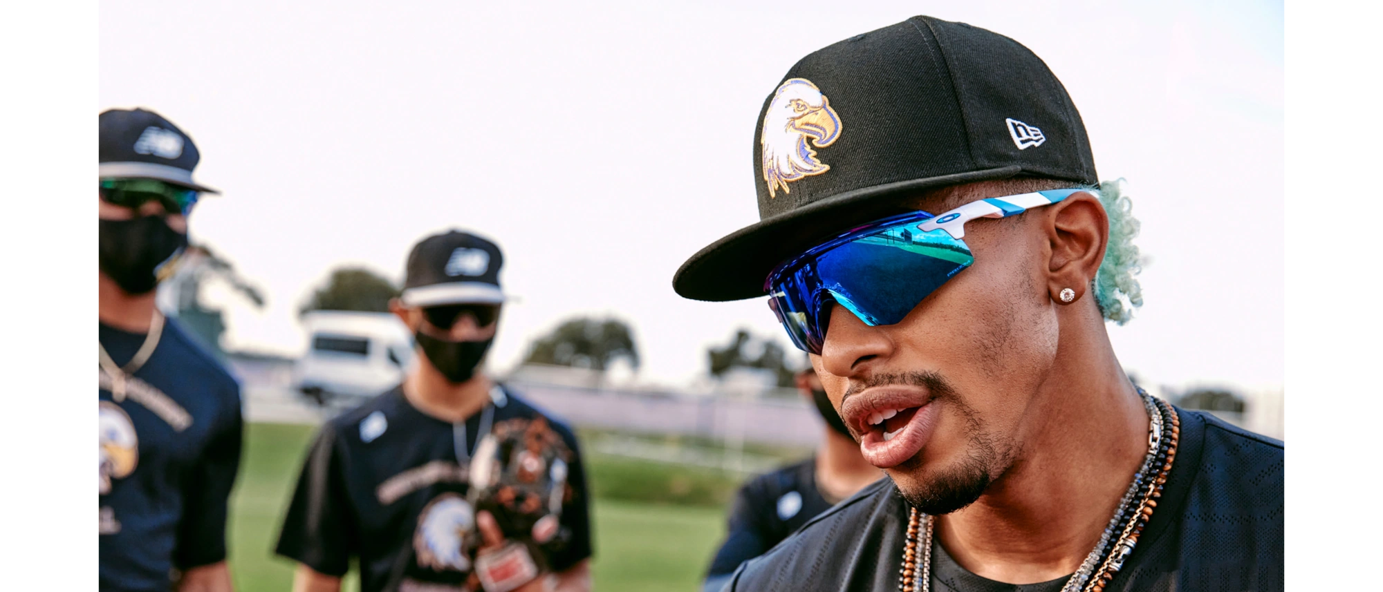 Oakley Sunglasses ENCODER Polished White/Prizm Sapphire OO9471-05