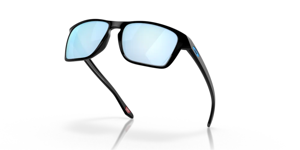 Oakley Okulary przeciwsłoneczne SYLAS Matte Black, Prizm Deep Water Polarized OO9448-27