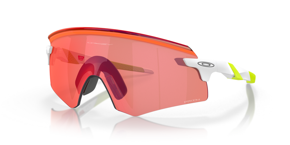 Oakley Okulary przeciwsłoneczne ENCODER Matte White / Prizm Field OO9471-17