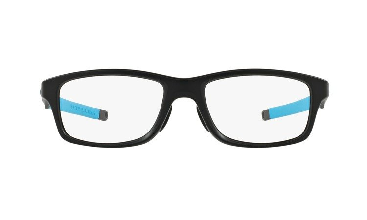 Oakley Optical frame CROSSLINK RANGE Black Satin/Sky Blue OX8044-01