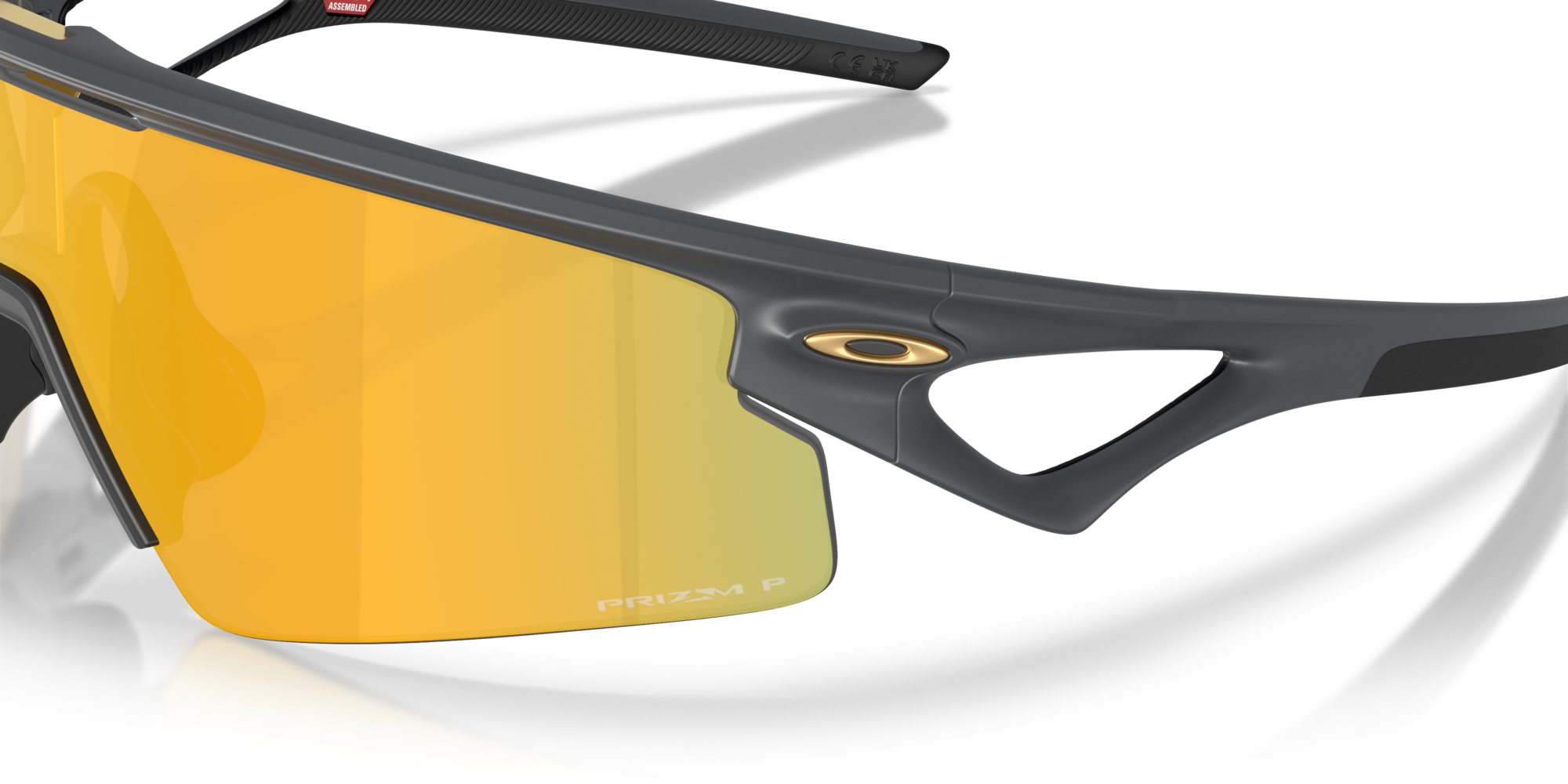 Oakley Okulary przeciwsłoneczne SPHAERA STRIKE Matte Carbon / Prizm 24k Polarized OO9531-03