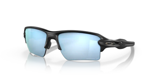 Oakley Sunglasses FLAK 2.0 XL Matte Black/Prizm Deep H2O Polarized OO9188-58