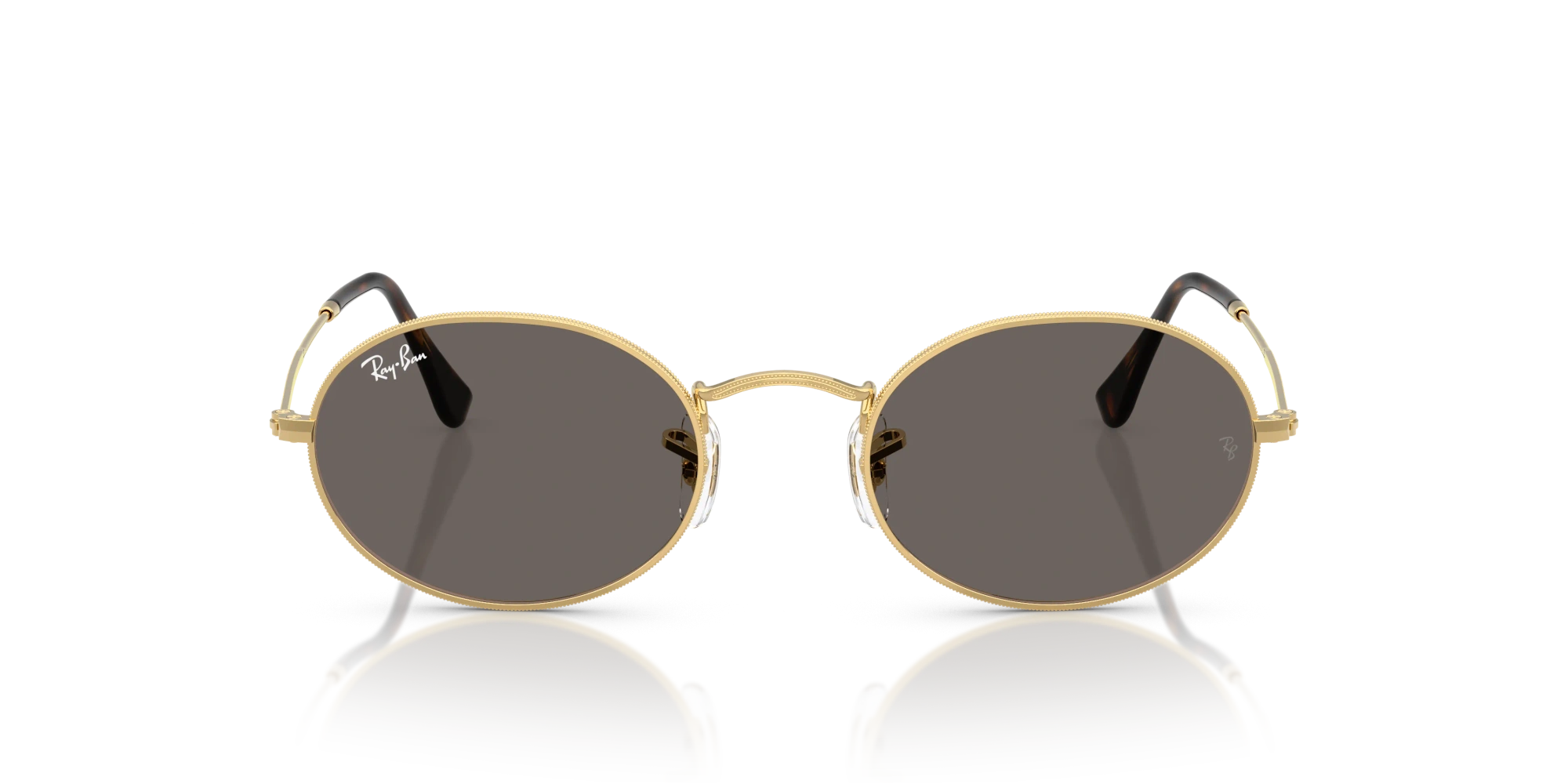 Ray-Ban Okulary przeciwsłoneczne OVAL RB3547N-001/B1