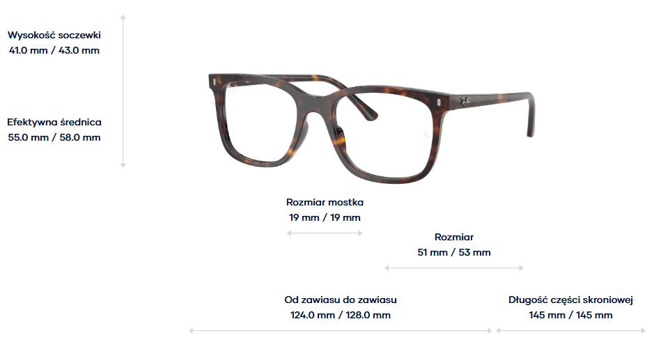 Ray-Ban Vista Optical frame RX5446-2012