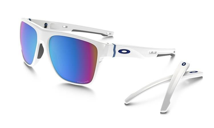 Oakley Sunglasses CROSSRANGE XL Polished White / Prizm Snow Sapphire Iridium OO9360-08