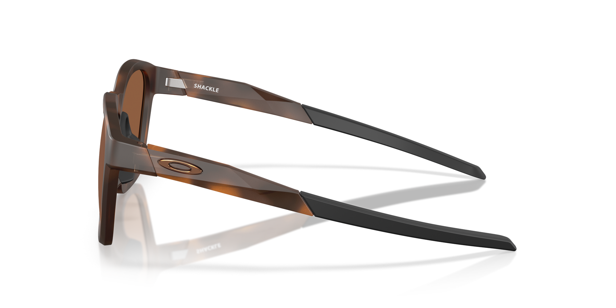Oakley Okulary przeciwsłoneczne SHACKLE Matte Brown Tortoise / Prizm Tungsten OO9507D-03