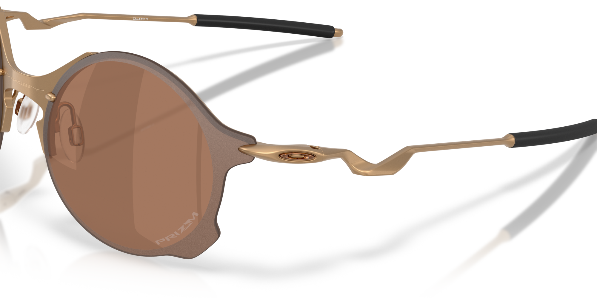 Oakley Okulary przeciwsłoneczne TAILEND TI Oil Slick / Prizm Tungsten OO6026-04