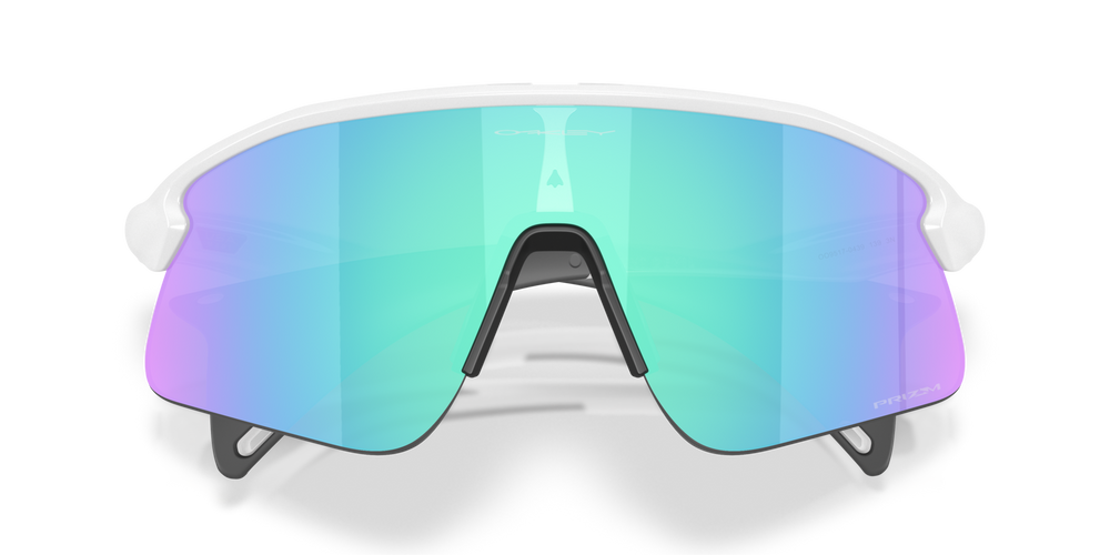 Oakley Okulary przeciwsłoneczne Stunt Devil Matte White / Prizm Sapphire OO9517-04