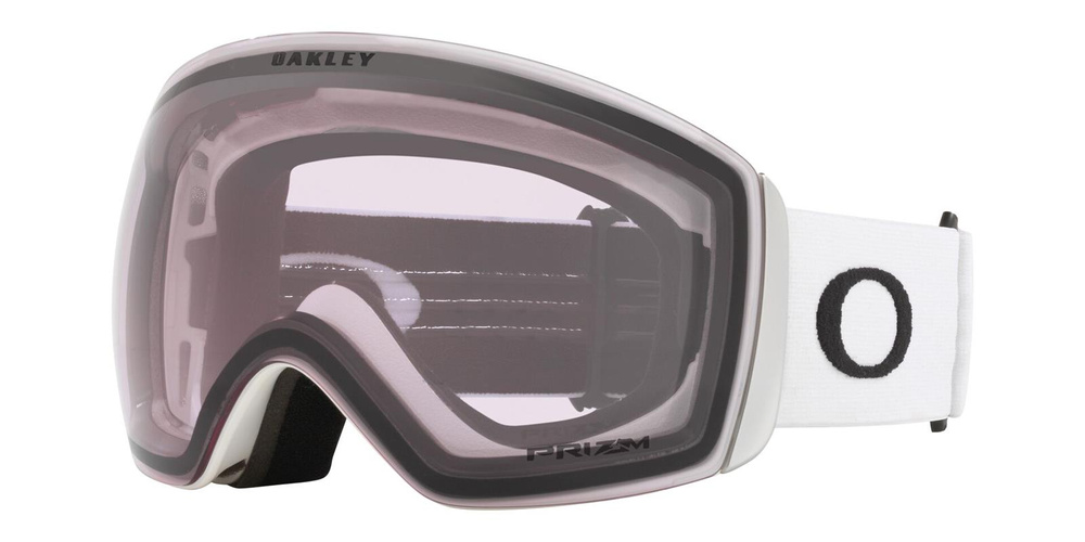 OAKLEY Gogle zimowe FLIGHT DECK L Matte White/Prizm Snow Clear OO7050-98