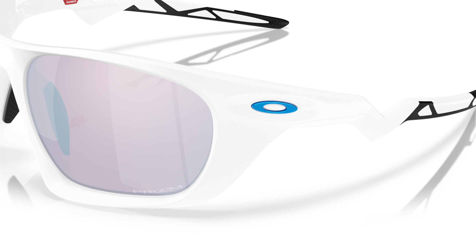 Oakley Okulary przeciwsłoneczne LATERALIS Matte White/Prizm Snow Sapphire OO9431-09