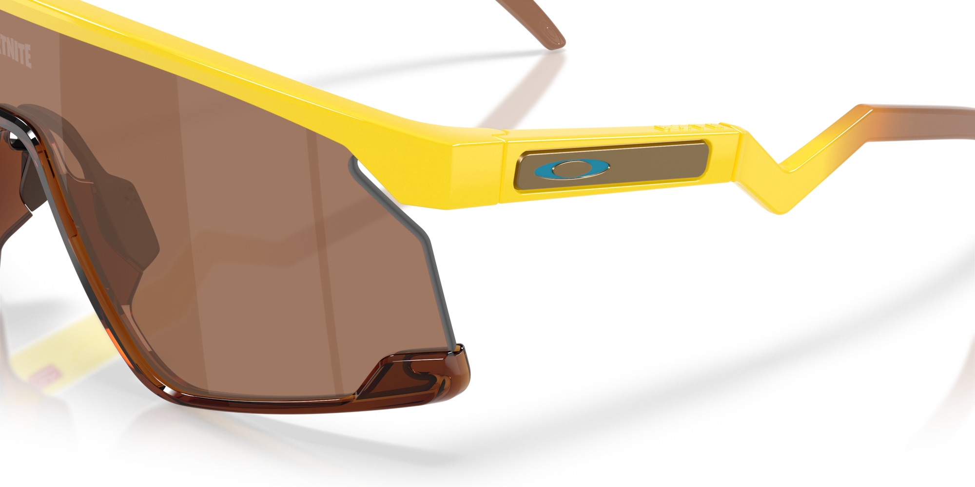 Oakley Okulary przeciwsłoneczne BXTR Yellow / Prizm Tungsten OO9280-21