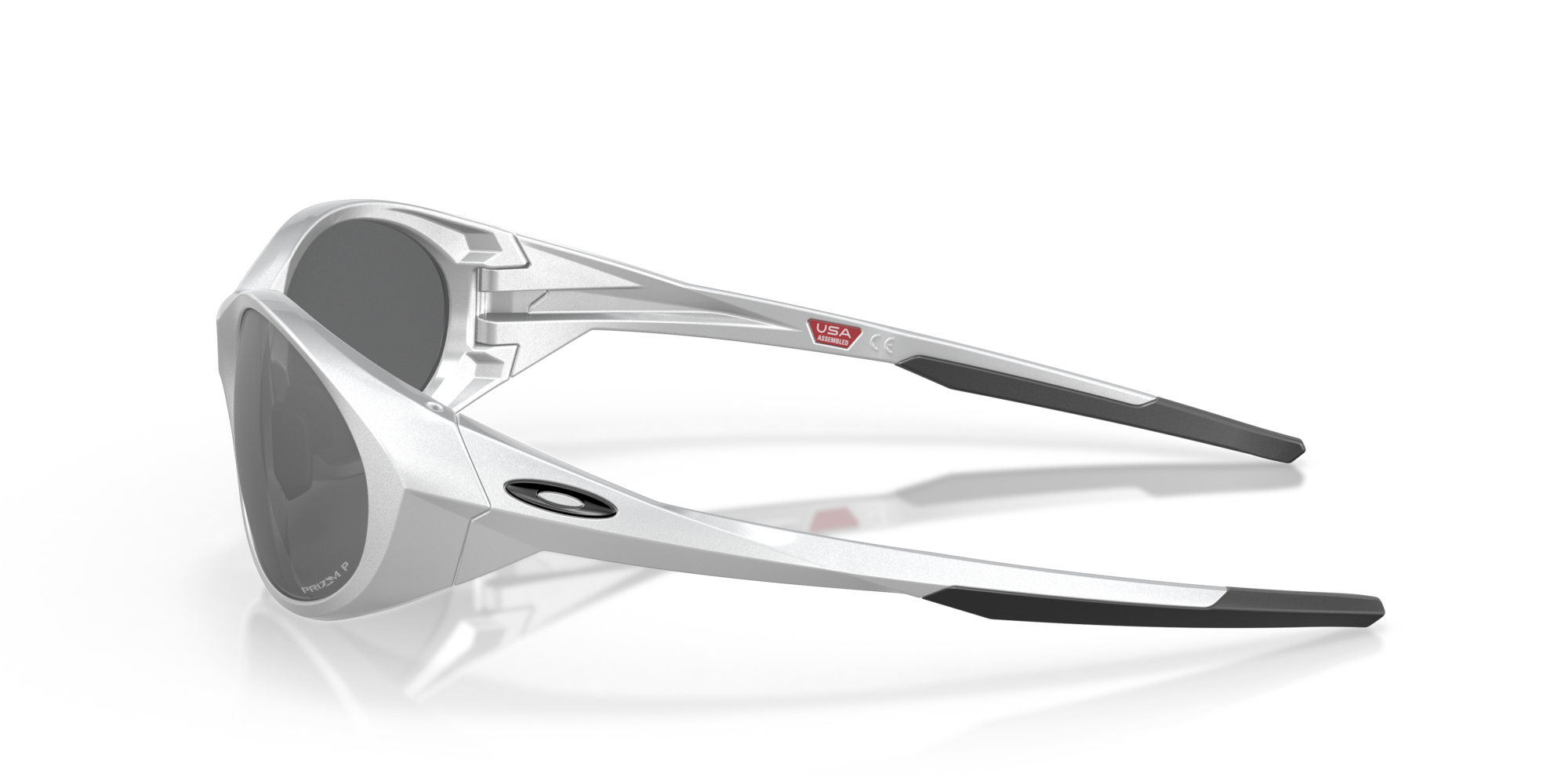 Oakley Okulary przeciwsłoneczne EYE JACKET REDUX Silver/Prizm Black Polarized OO9438-05