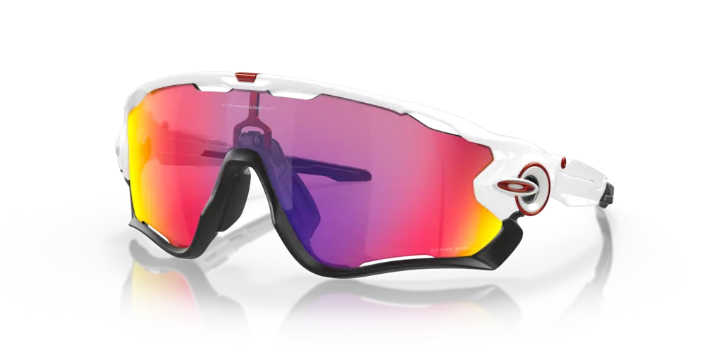 Oakley Okulary Przeciwsłoneczne JAWBREAKER Polished White/Prizm Road OO9290-05