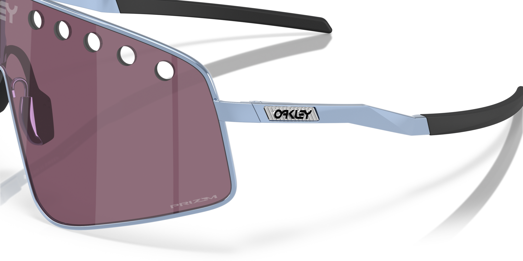 Oakley Okulary przeciwsłoneczne SUTRO TI SWEEP Polished Stonewash/Prizm Road Black OO6025-04
