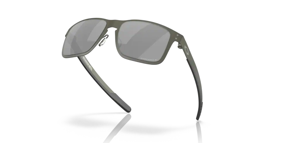 Oakley Sunglasses HOLBROOK™ METAL Matte Gunmetal / Prizm Black Iridium Polarized OO4123-06